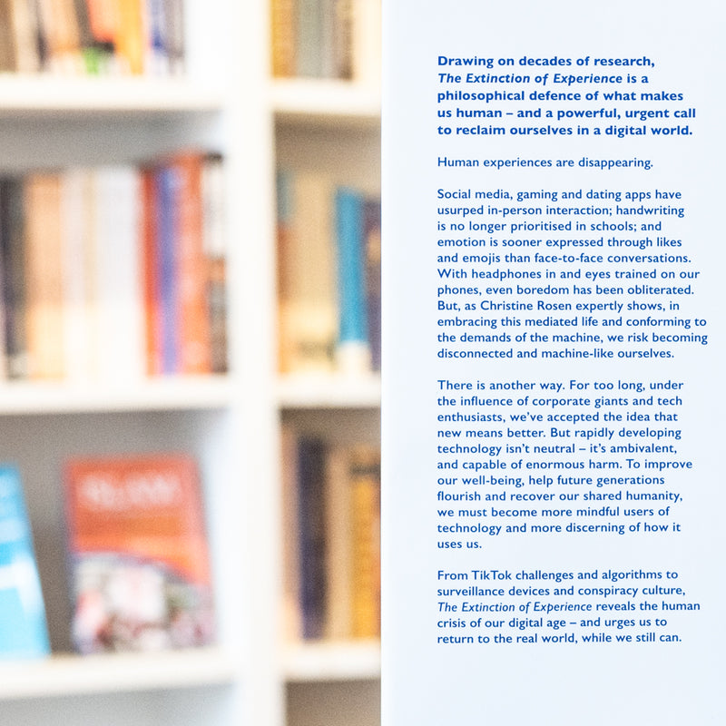 The Extinction of Experience