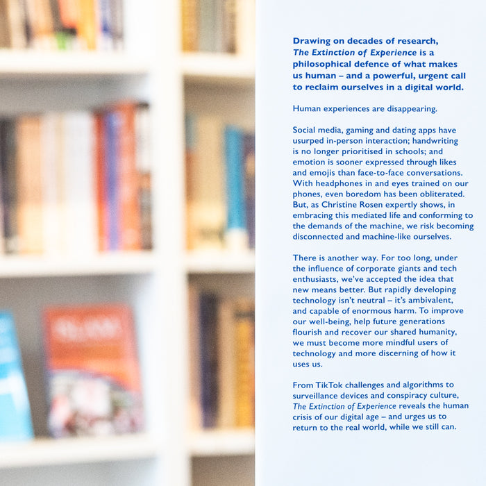 The Extinction of Experience