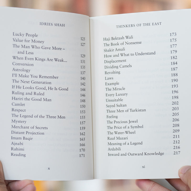 Thinkers of the East (Pocket Edition)