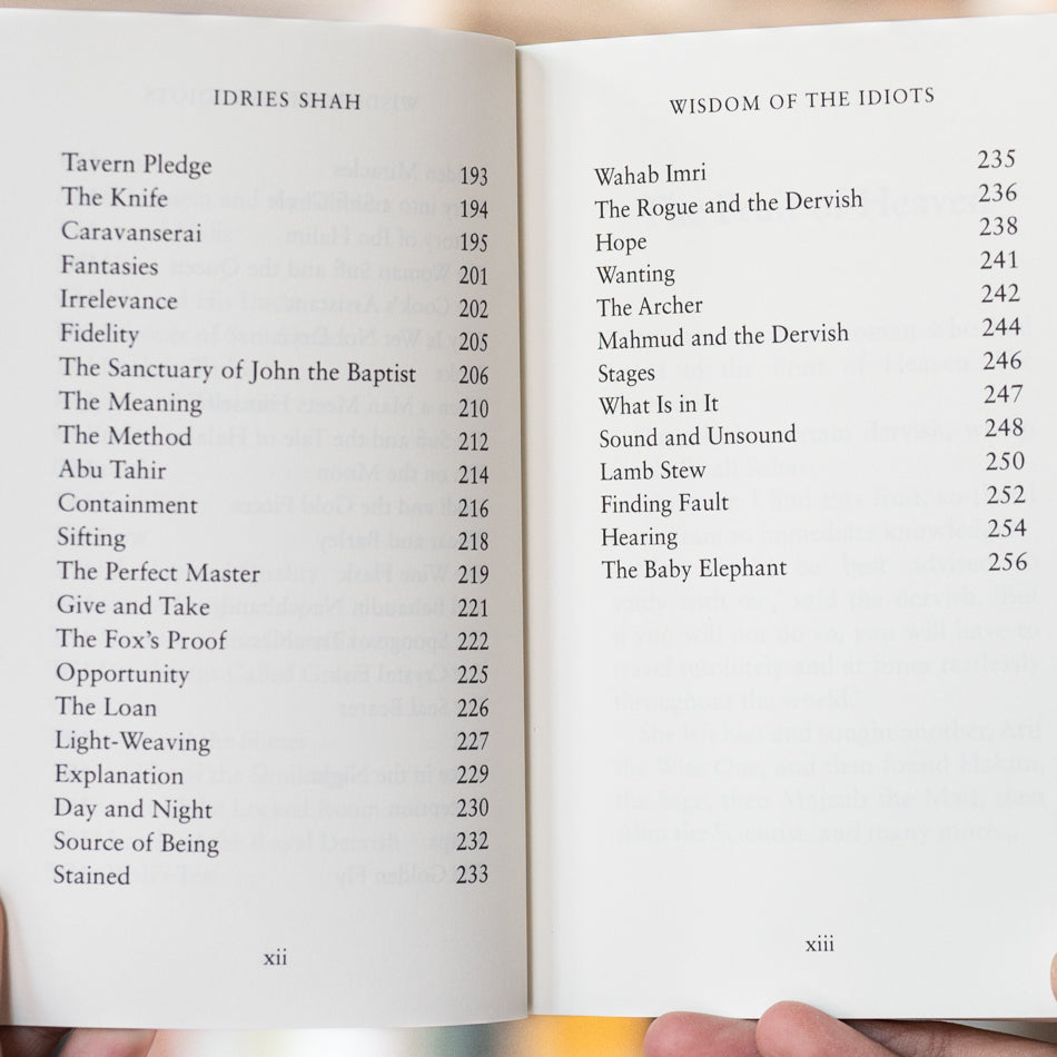 Wisdom of the Idiots (Pocket Edition) — Wardah Books