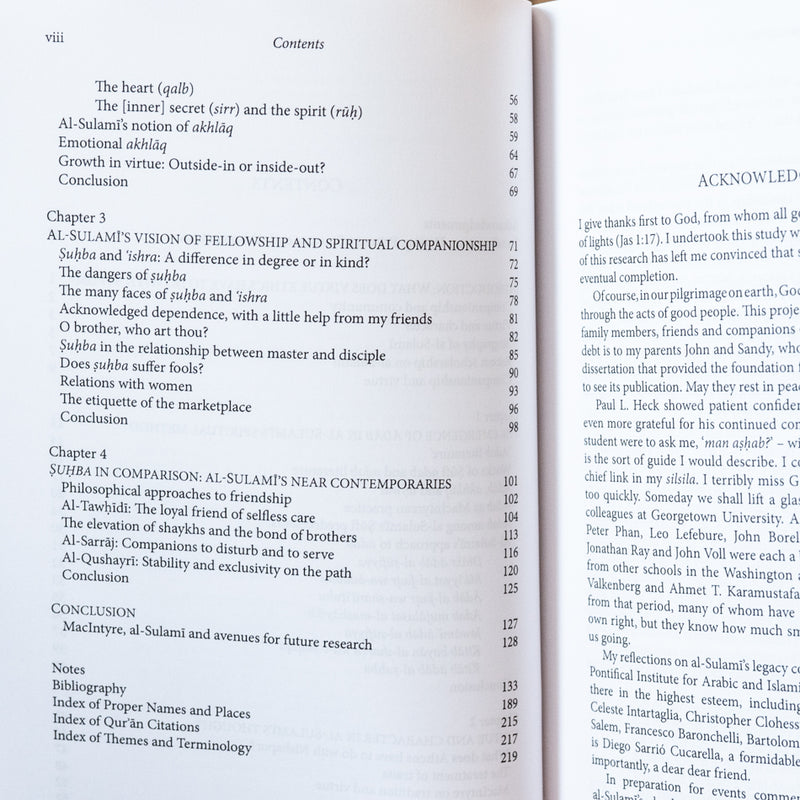 Companionship and Virtue in Classical Sufism: The Contribution of al-Sulami