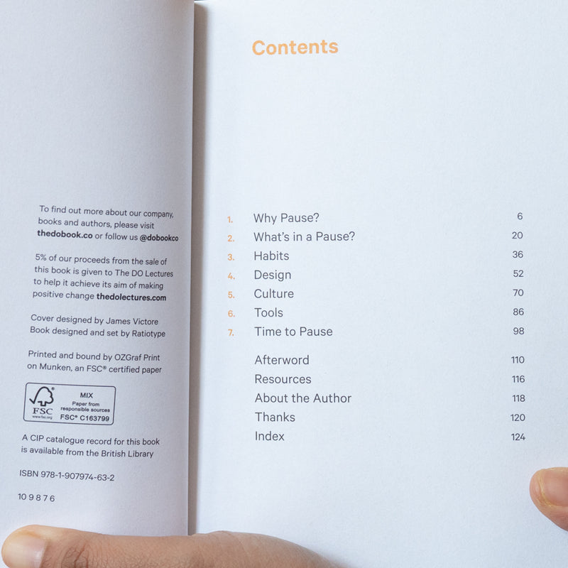 Do Pause: You are Not a To Do List