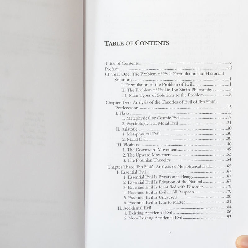 The Problem of Evil: Ibn Sina's Theodicy