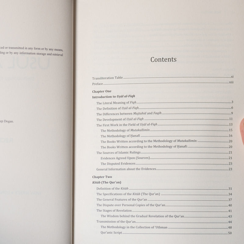 Usul al-Fiqh: Methodology of Islamic Jurisprudence