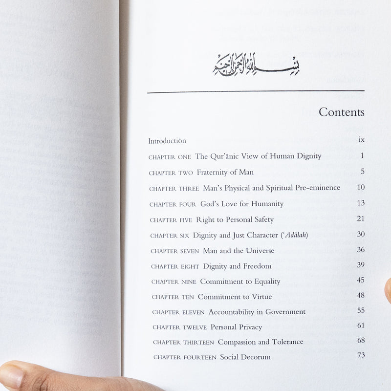 Dignity of Man: An Islamic Perspective