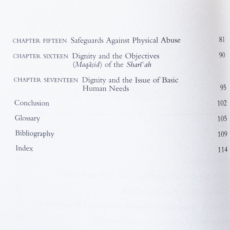 Dignity of Man: An Islamic Perspective