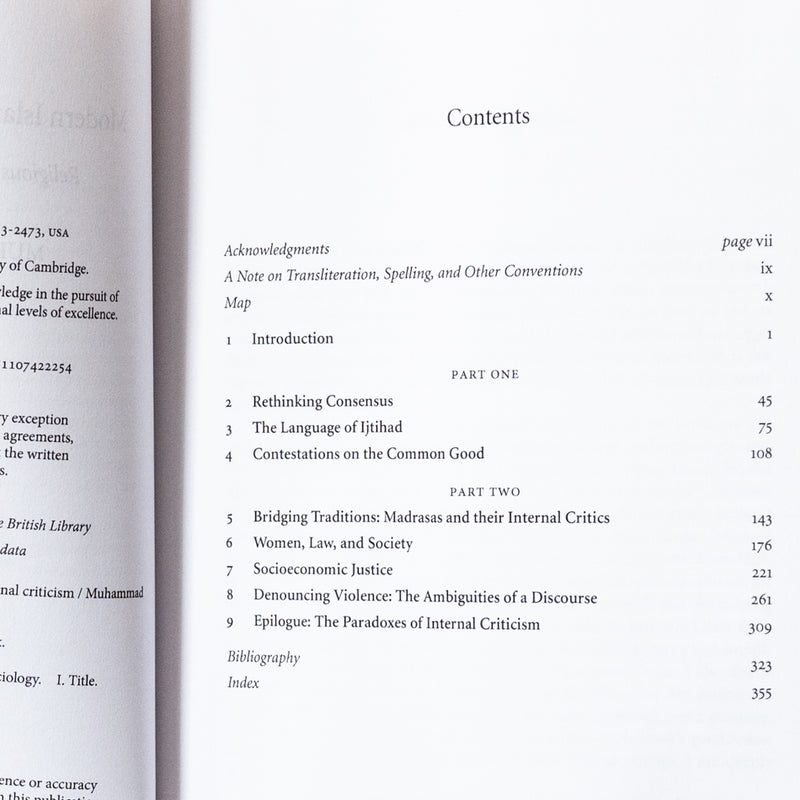 Modern Islamic Thought in a Radical Age: Religious Authority and Internal Criticism