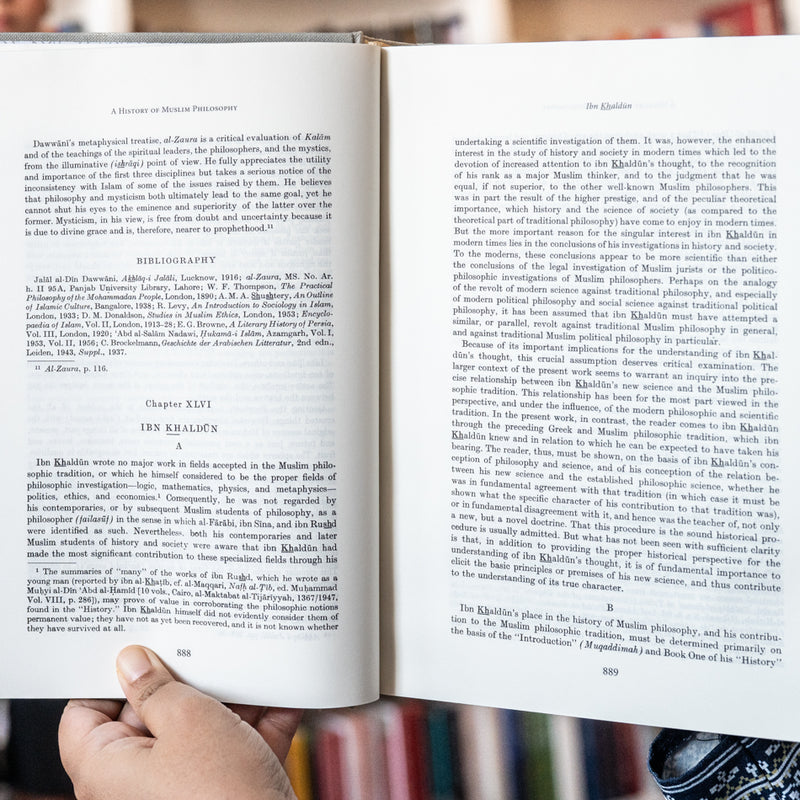 A History of Muslim Philosophy 2-Volume Set