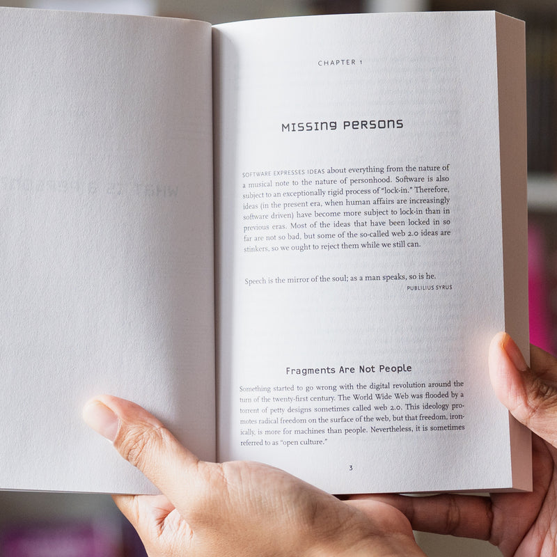 You Are Not a Gadget