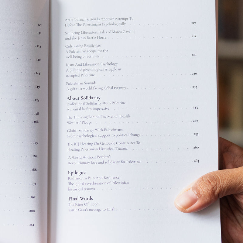 Radiance in Pain and Resilience