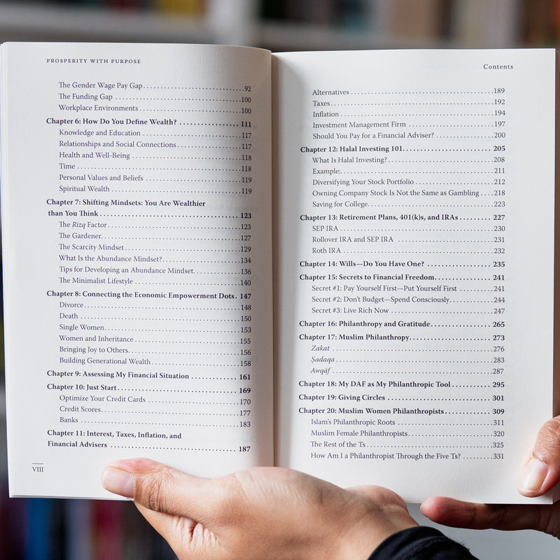 Prosperity with Purpose