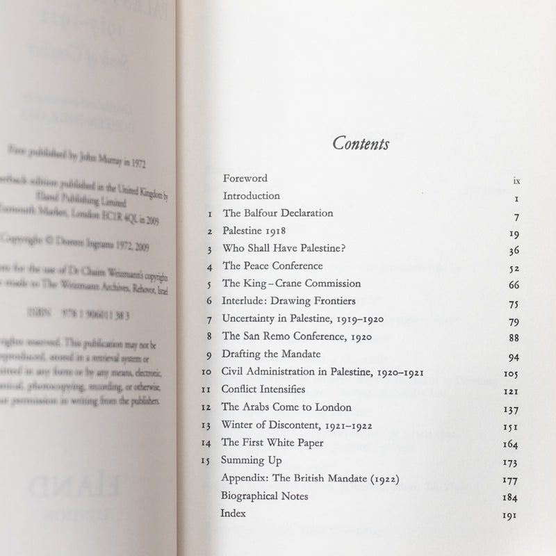 Palestine Papers: 1917-1922: Seeds of Conflict