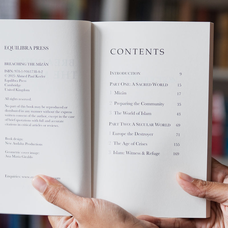 Breaching the Mizan: From a Sacred to a Secular World