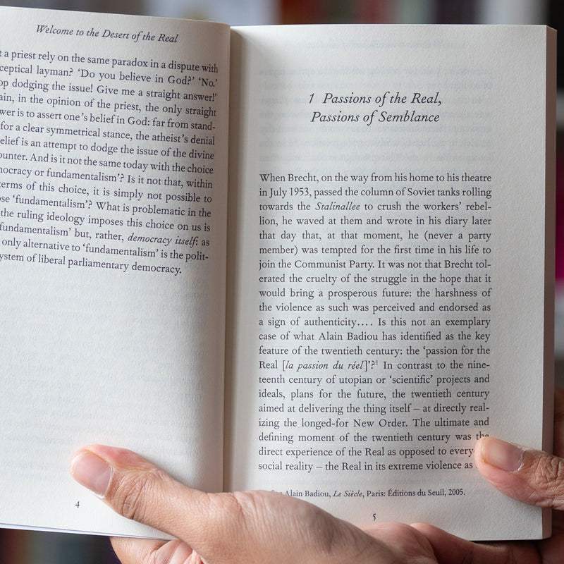 Welcome to the Desert of the Real