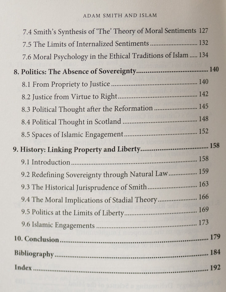 Adam Smith and Islam: Reconsidering the Moral Foundations of Economics