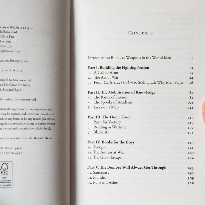 The Book at War: Libraries and Readers in an Age of Conflict