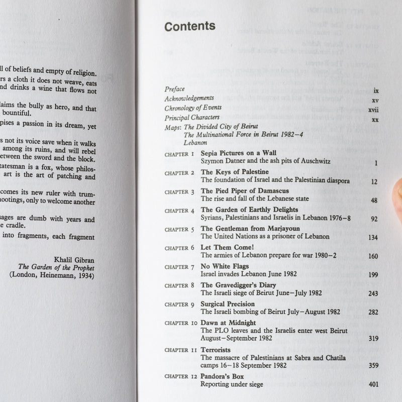 Pity the Nation: Lebanon at War