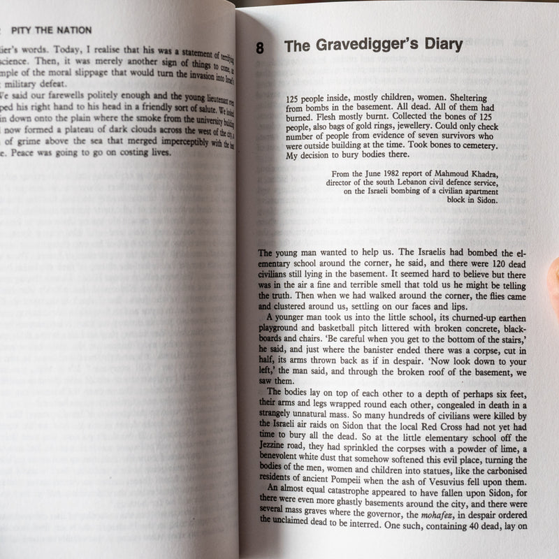 Pity the Nation: Lebanon at War