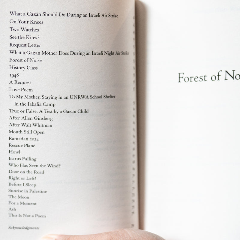 Forest of Noise: Poems