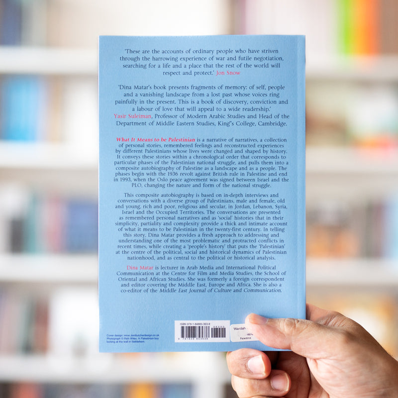 What it Means to be Palestinian