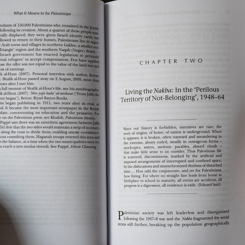 What it Means to be Palestinian