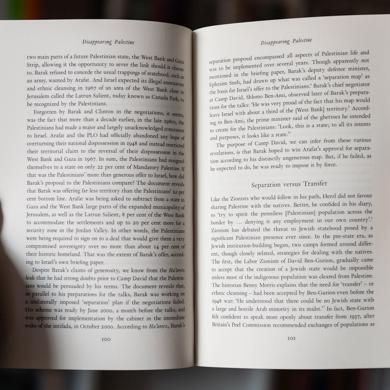 Disappearing Palestine: Israel's Experiments in Human Despair