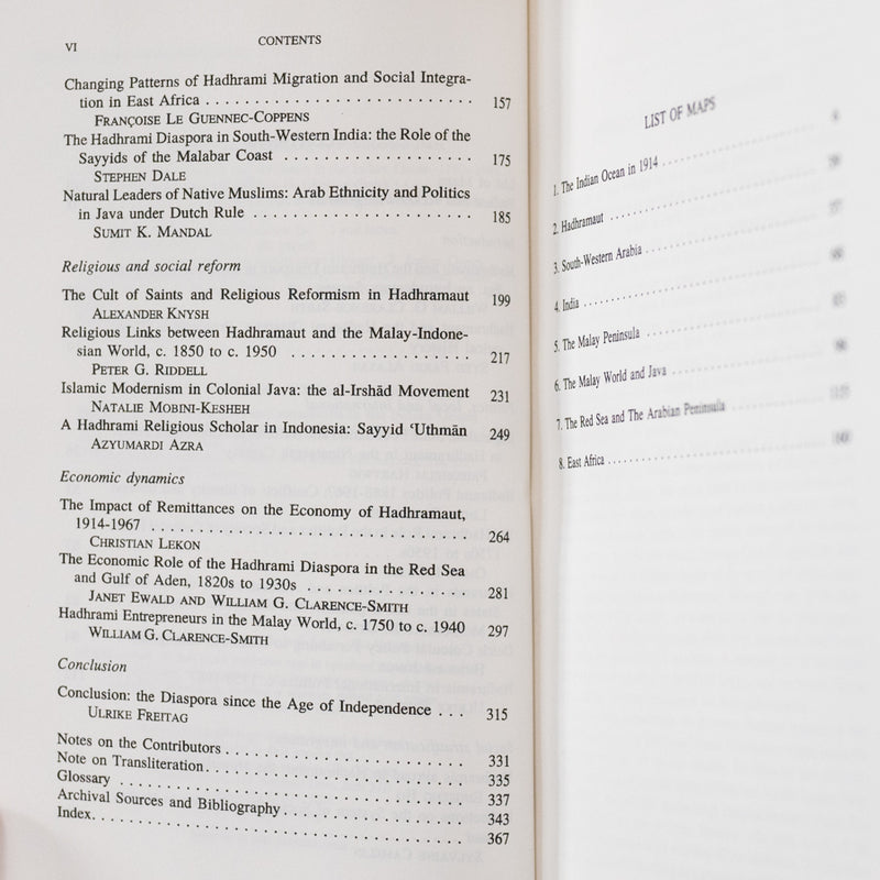 Hadhrami Traders, Scholars and Statesmen in the Indian Ocean, 1750s-1960s
