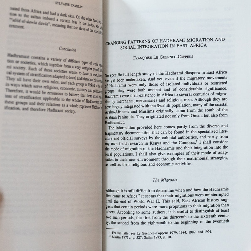 Hadhrami Traders, Scholars and Statesmen in the Indian Ocean, 1750s-1960s