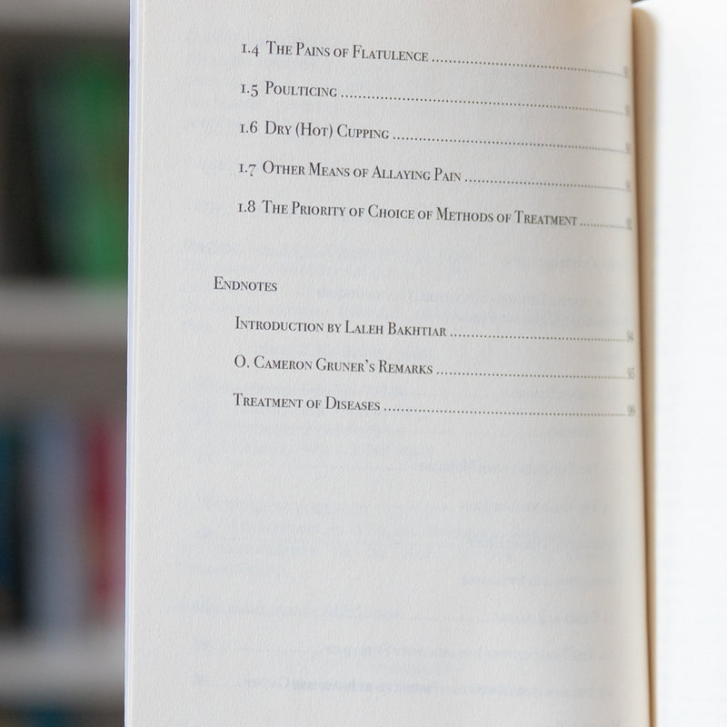 Avicenna On Therapeutics: Diseases