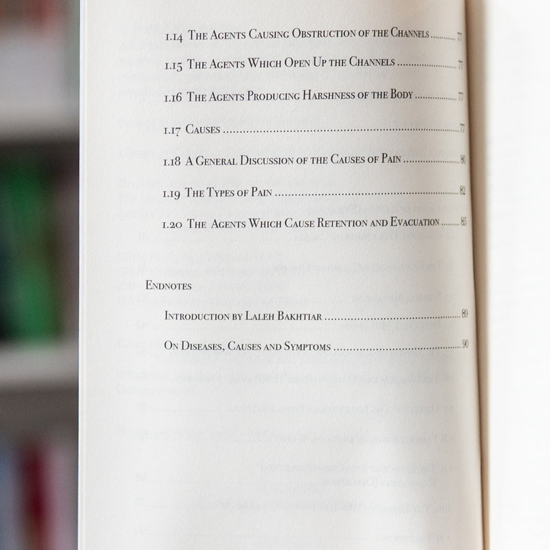 Avicenna On Causes of Illness