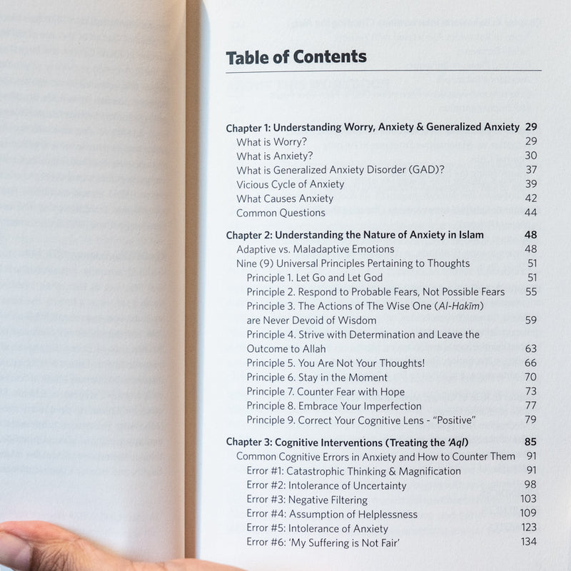 The Islamic Workbook for Managing Anxiety