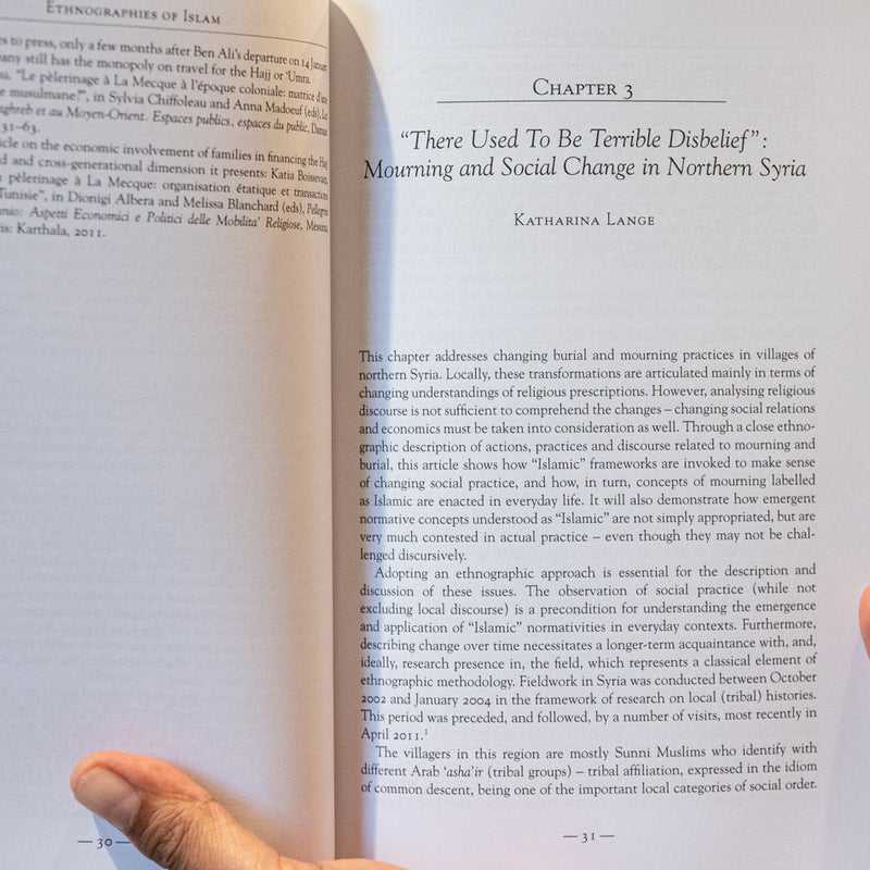 Ethnographies of Islam