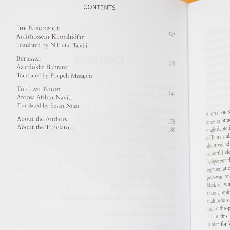 The Book of Tehran: A City in Short Fiction