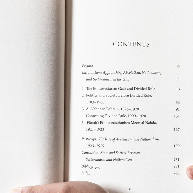 Contested Modernity: Sectarianism, Nationalism, and Colonialism in Bahrain