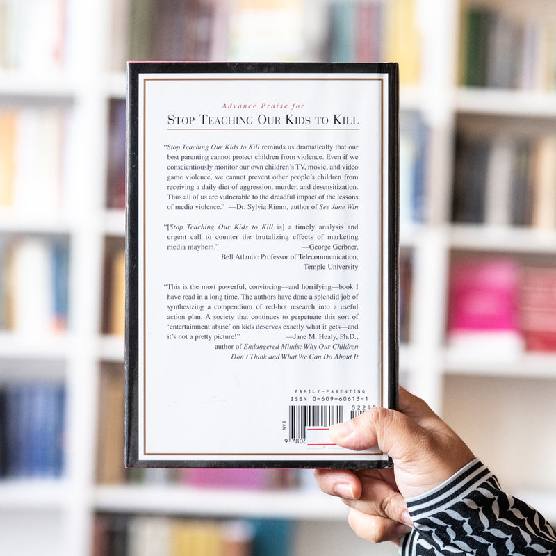 Stop Teaching Our Kids to Kill: A Call to Action Against Tv, Movie & Video Game Violence