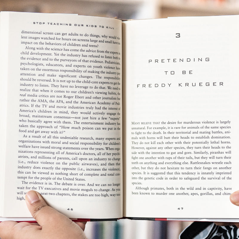 Stop Teaching Our Kids to Kill: A Call to Action Against Tv, Movie & Video Game Violence