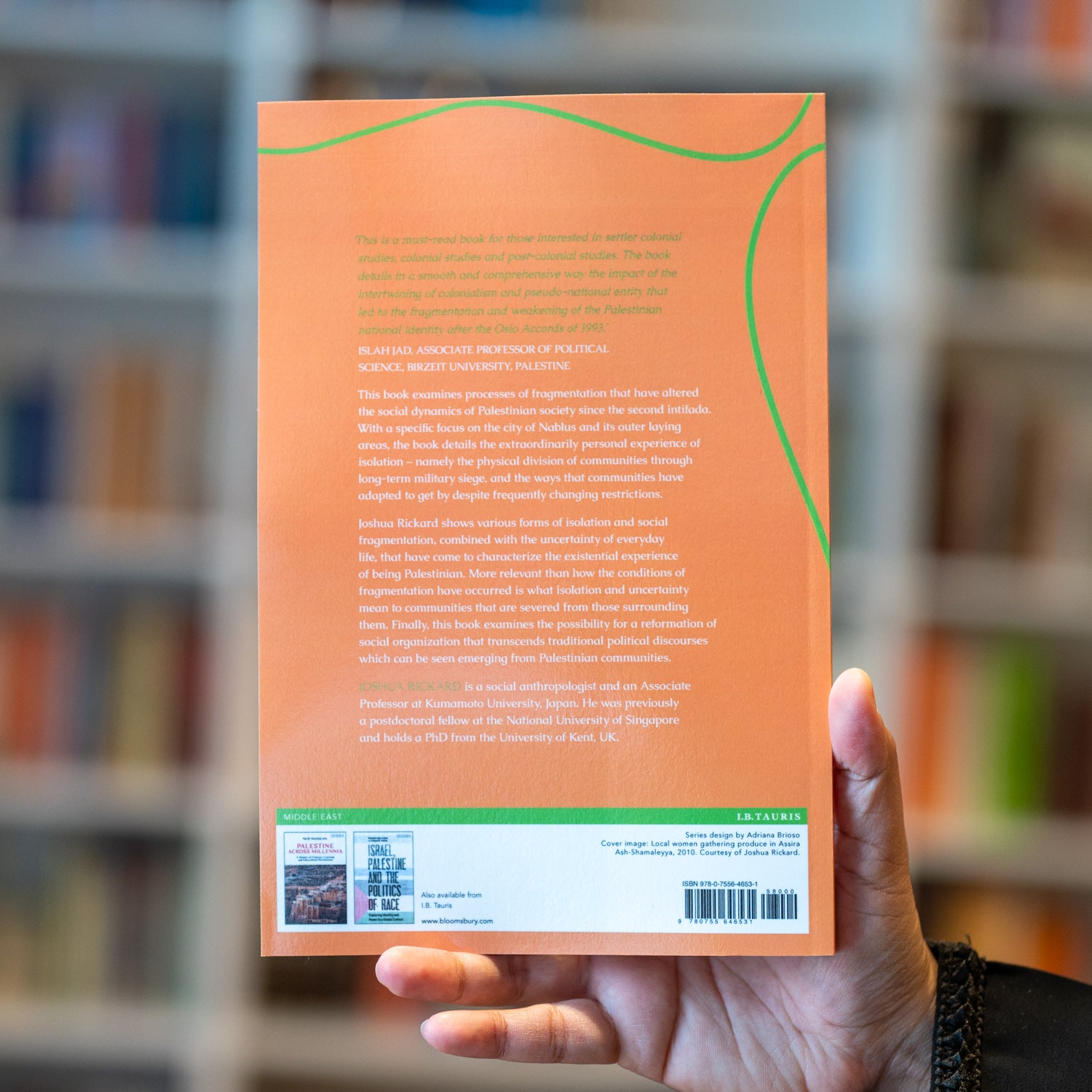 The Fragmentation of Palestine — Wardah Books