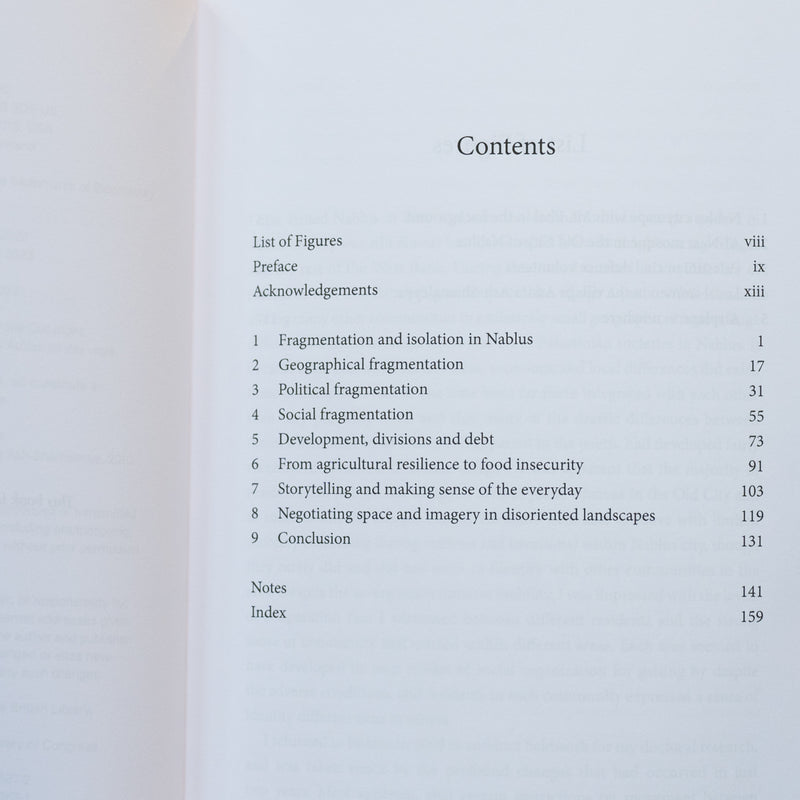 The Fragmentation of Palestine