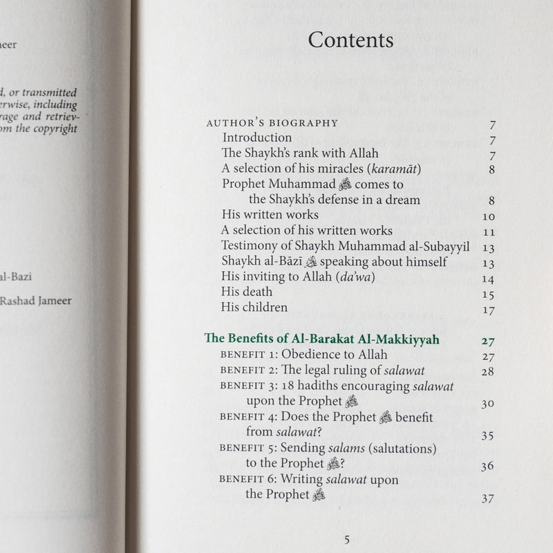 Barakatu Makkiyya The Meccan Blessings