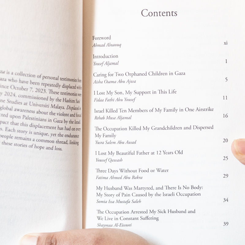 Displaced in Gaza: Stories from the Gaza Genocide