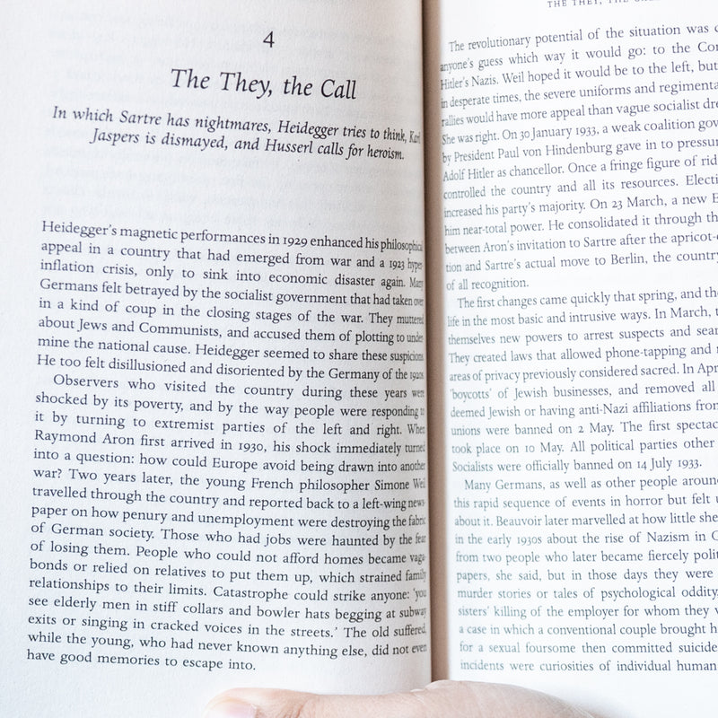 At The Existentialist Cafe