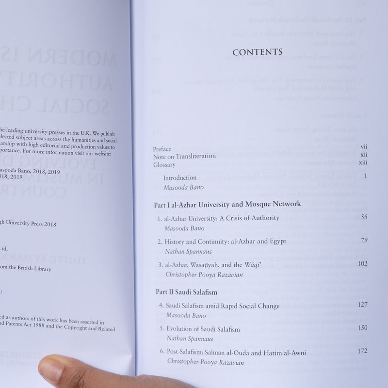 Modern Islamic Authority and Social Change, Volume 1