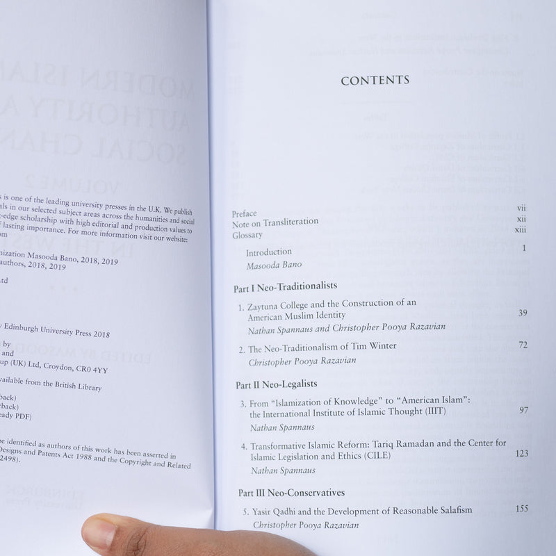 Modern Islamic Authority and Social Change, Volume 2