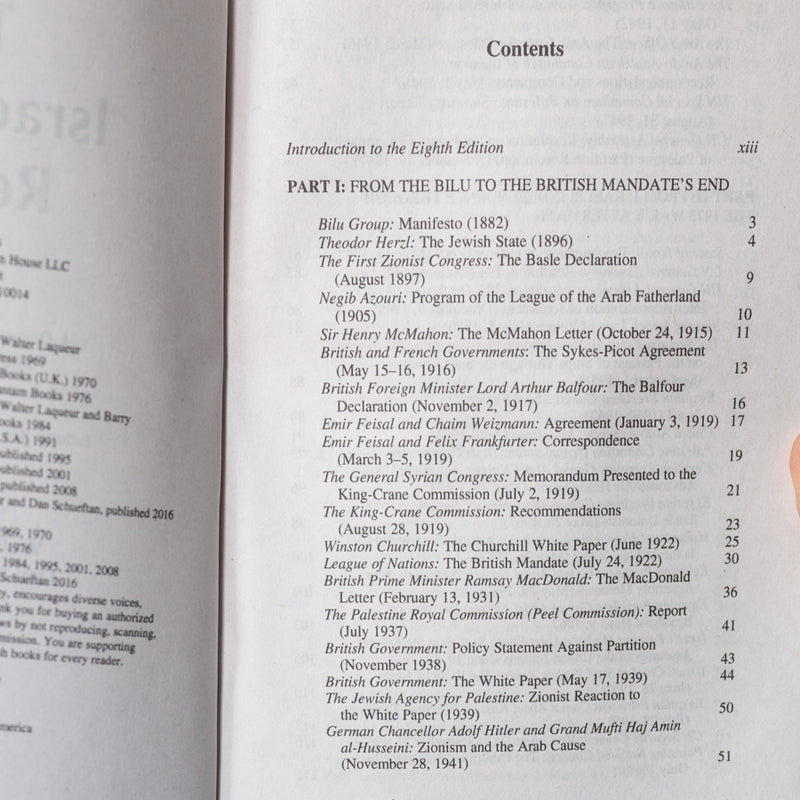 The Israel-Arab Reader