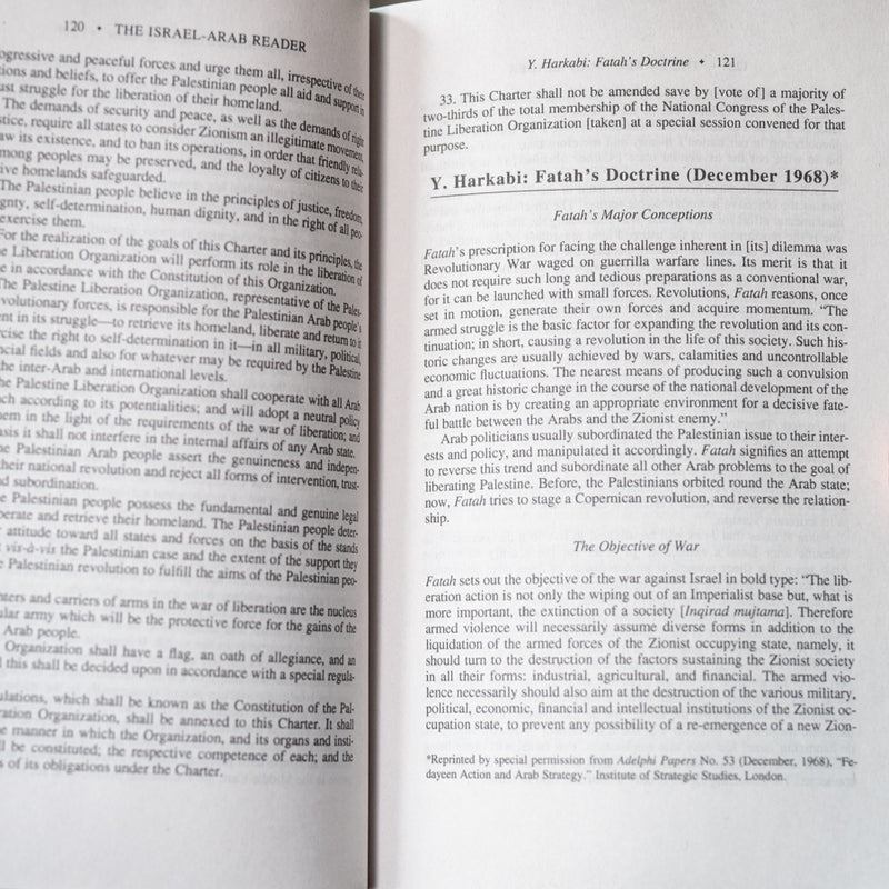 The Israel-Arab Reader