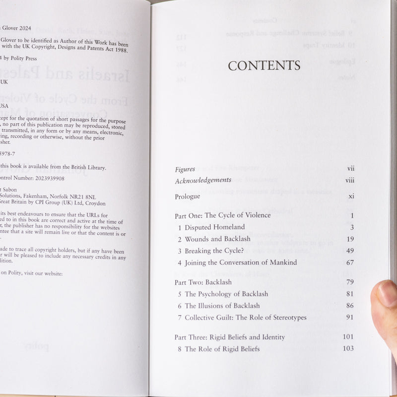 Israelis and Palestinians: From the Cycle of Violence to the Conversation of Mankind