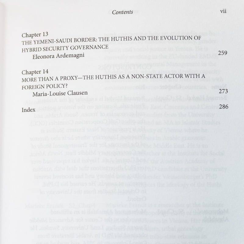 The Huthi Movement in Yemen