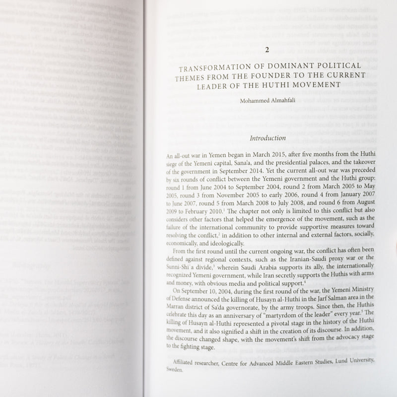 The Huthi Movement in Yemen