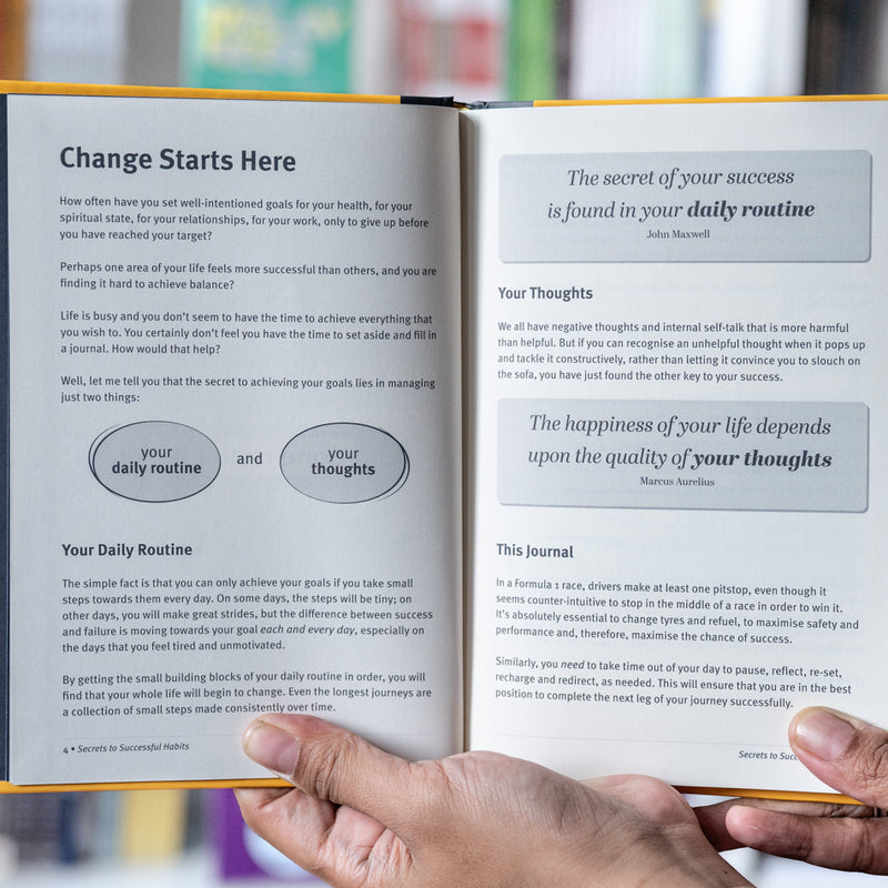 Secrets to Successful Habits Journal