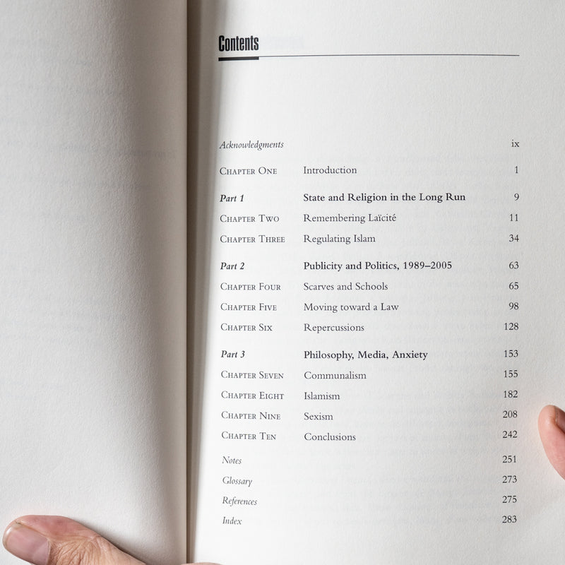 Why the French Don't Like Headscarves: Islam, the State, and Public Space